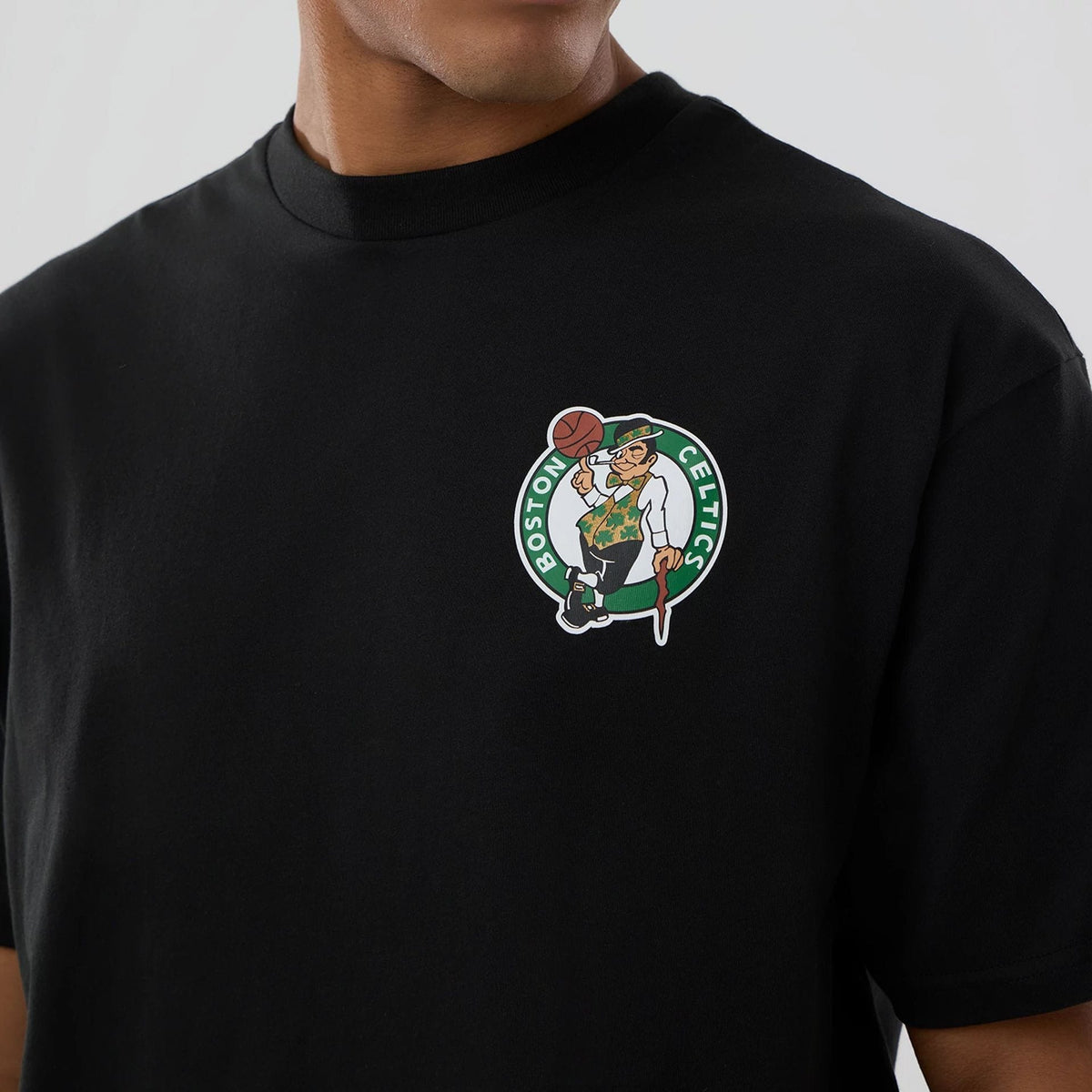 Boston Celtics NBA logo Black T-Shirt-zelvios