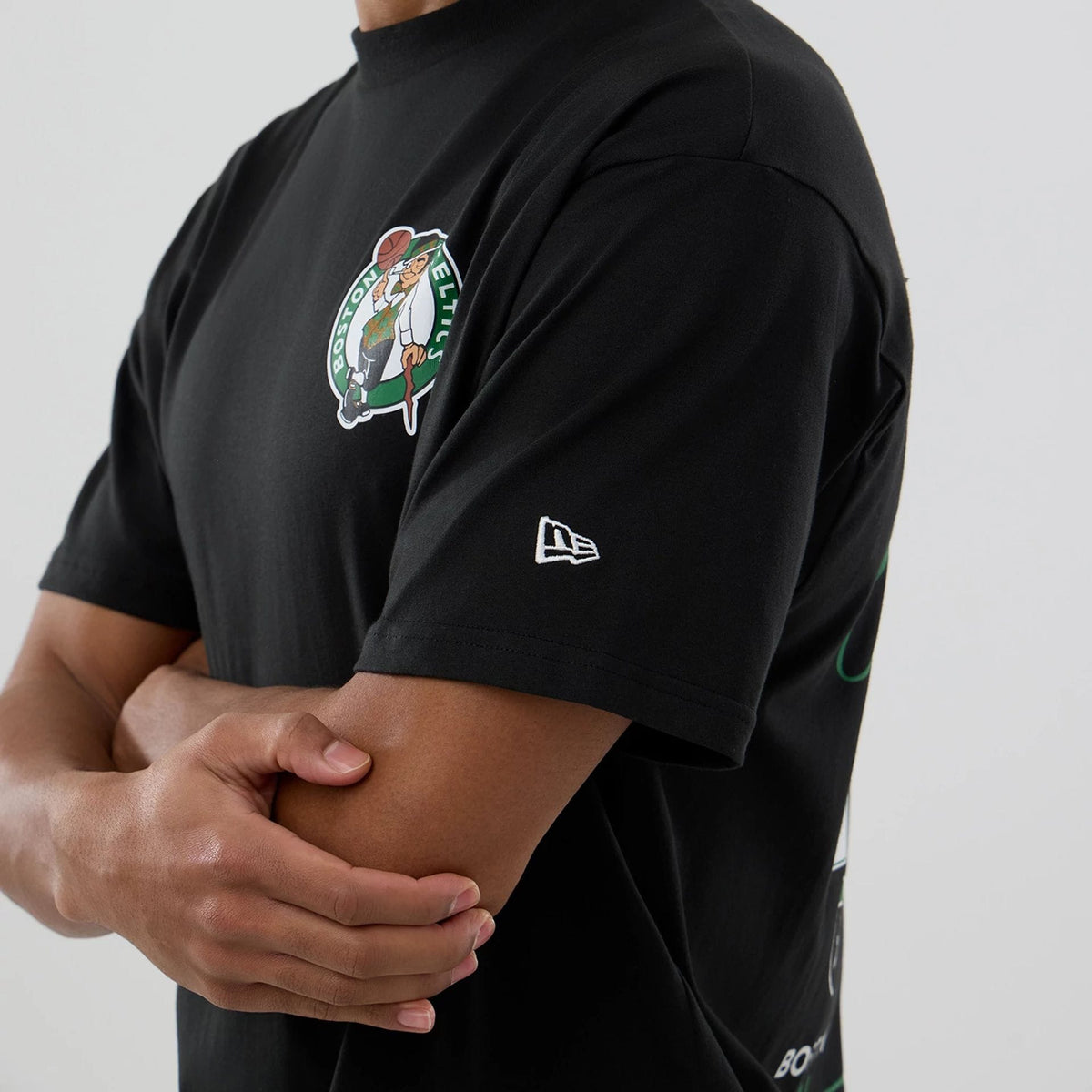 Boston Celtics NBA logo Black T-Shirt-zelvios