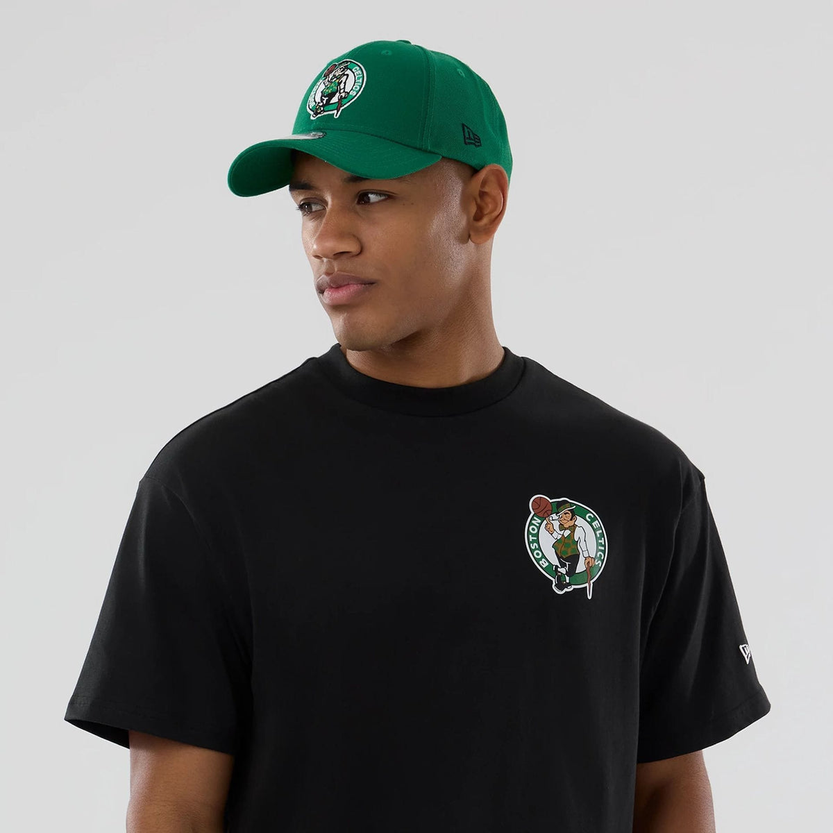 Boston Celtics NBA logo Black T-Shirt-zelvios
