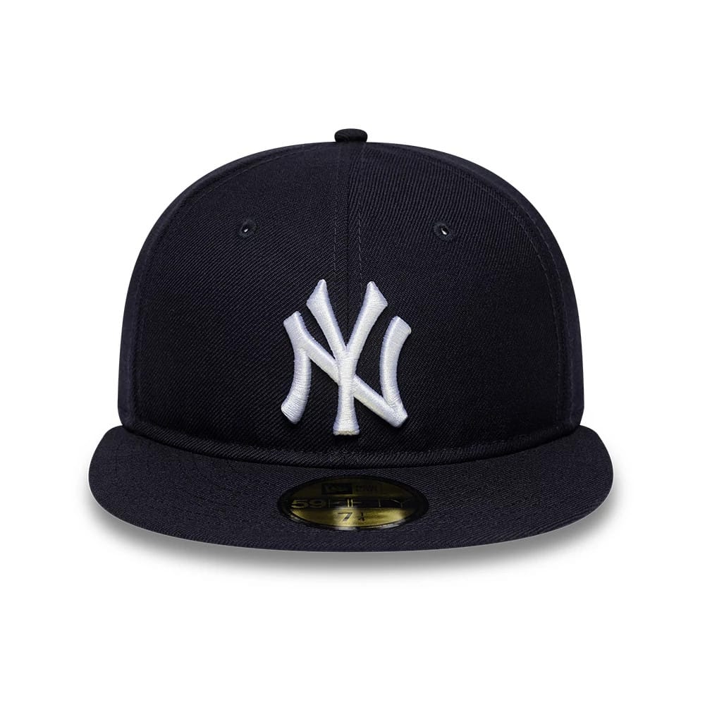 New York Yankees MLB Soft Buckram Navy 59FIFTY Fitted Cap-zelvios
