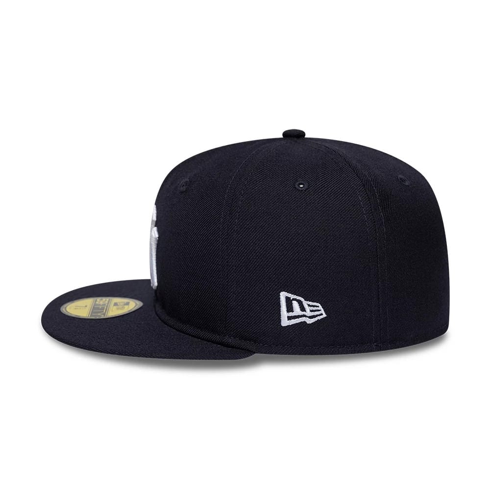 New York Yankees MLB Soft Buckram Navy 59FIFTY Fitted Cap-zelvios