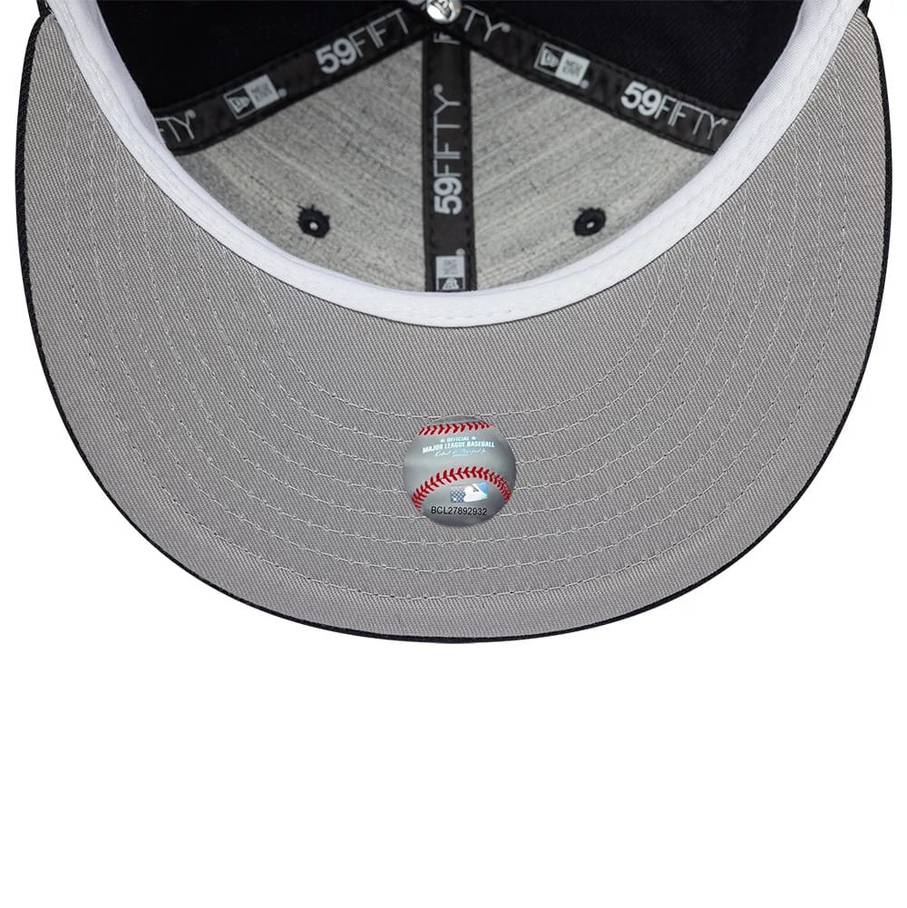 Boston Red Sox MLB Soft Buckram Navy 59FIFTY Fitted Cap-zelvios