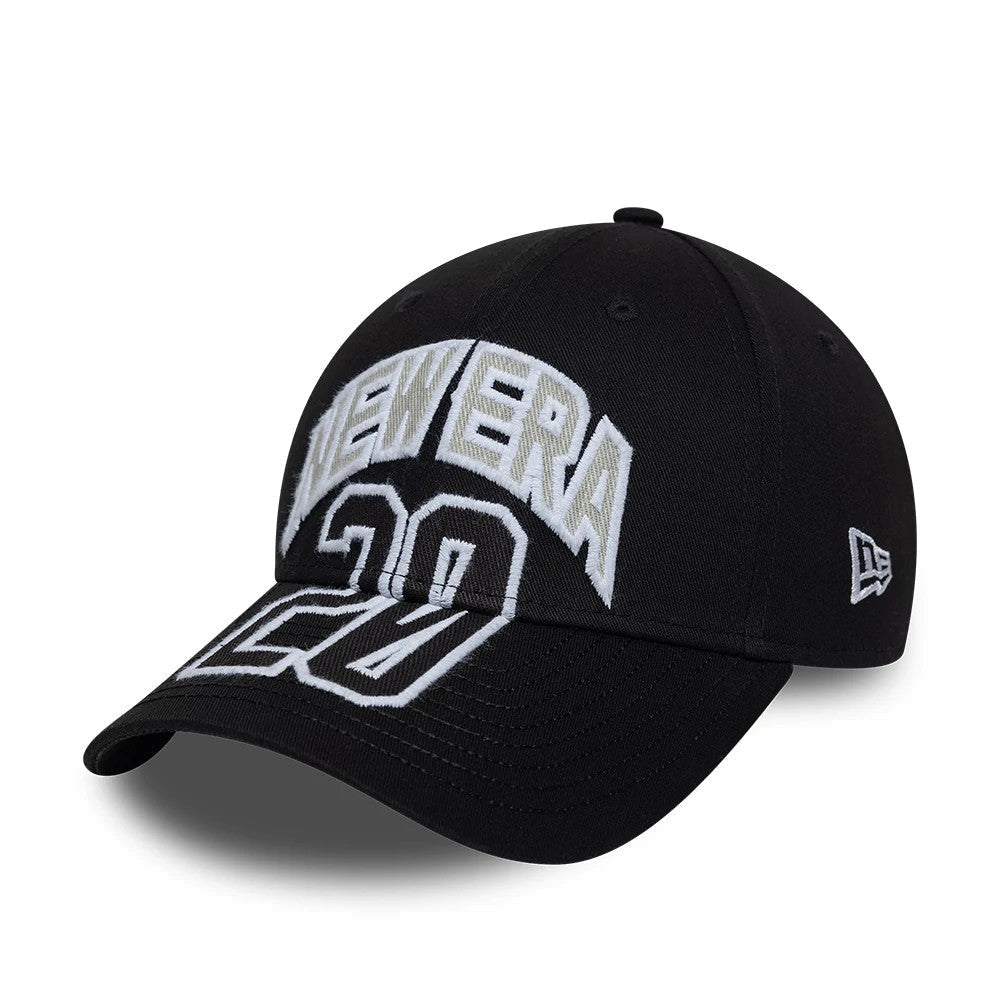New Era Street Archived Black 9FORTY Adjustable Cap-zelvios