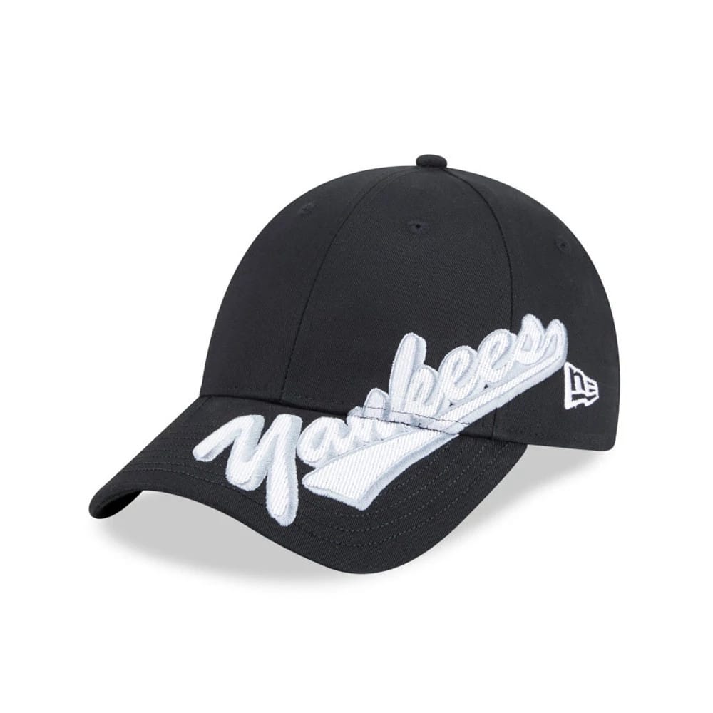New York Yankees MLB Mix League Black 9FORTY Adjustable Cap-zelvios