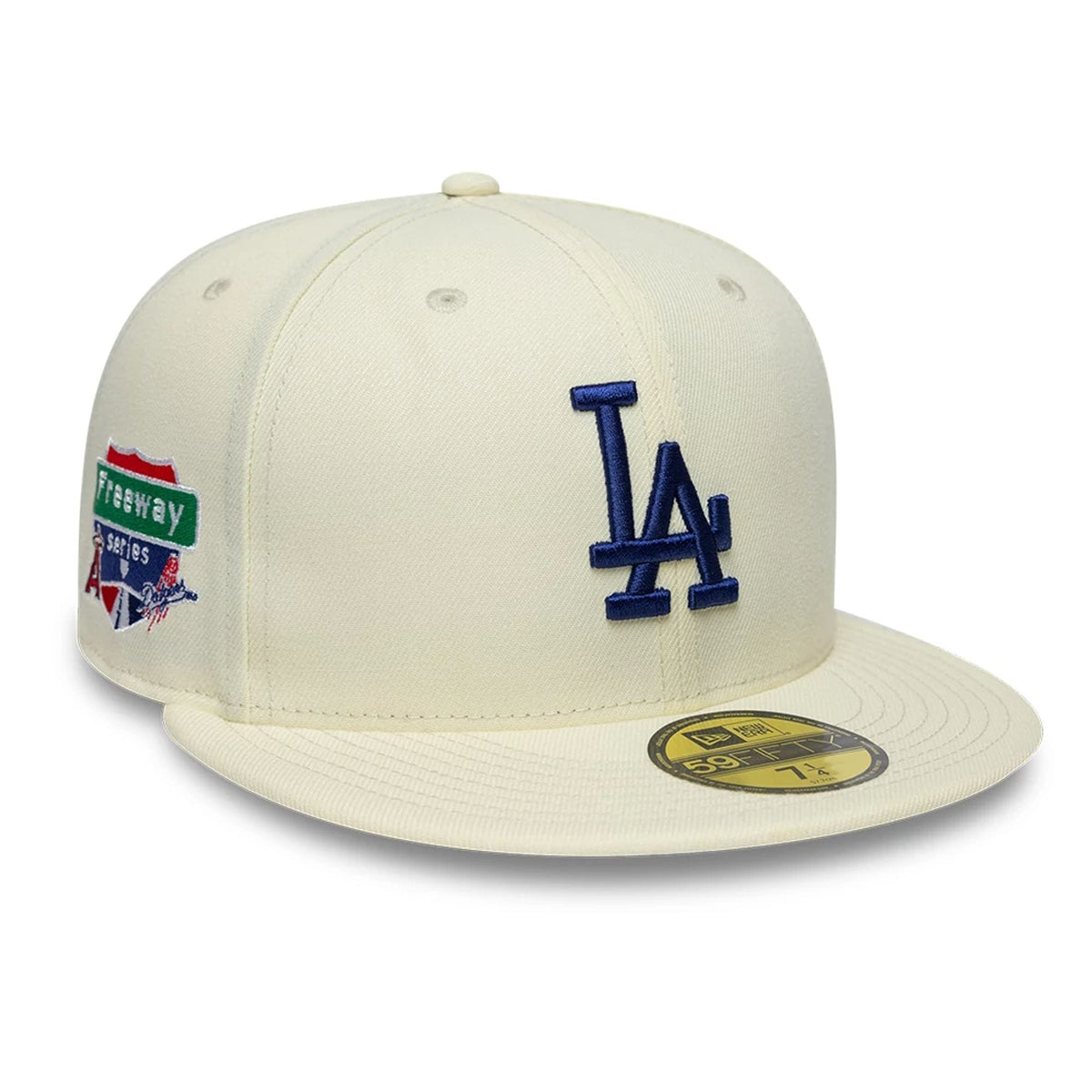 LA Dodgers MLB City Series White 59FIFTY Fitted Cap-zelvios