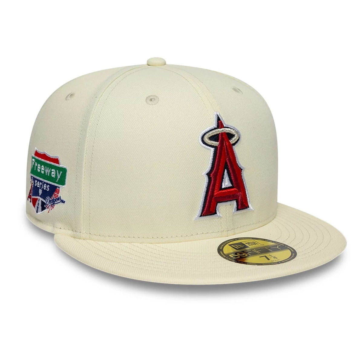 LA Angels MLB City Series White 59FIFTY Fitted Cap-zelvios