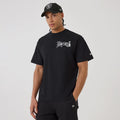 Las Vegas Raiders NFL Word Art Black T-Shirt-zelvios