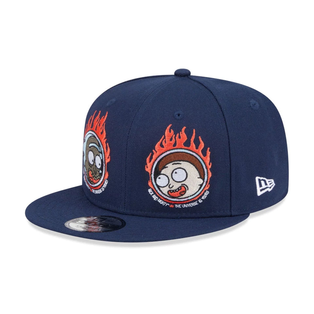 Rick And Morty Dark Blue 9FIFTY Adjustable Cap-zelvios