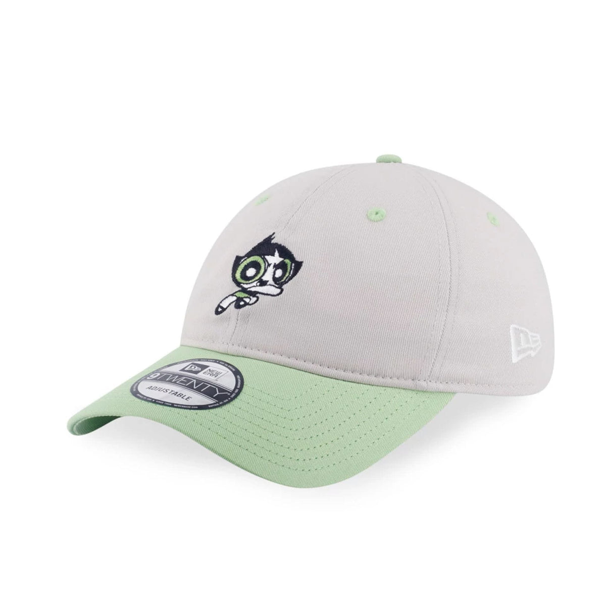 Powerpuff Girls Buttercup Beige 9TWENTY Adjustable Cap-zelvios