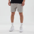 New Era NEC Logo Beige Oversized Shorts-zelvios