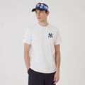 New York Yankees MLB Sakura White T-Shirt-zelvios