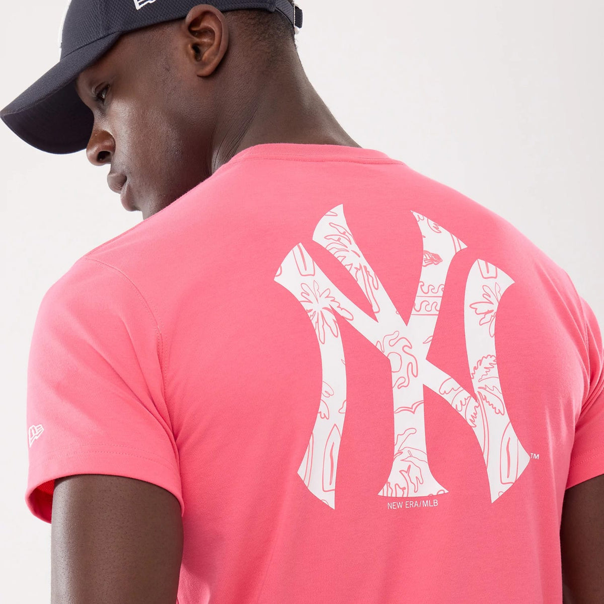 New York Yankees MLB Resort Pink T-Shirt-zelvios