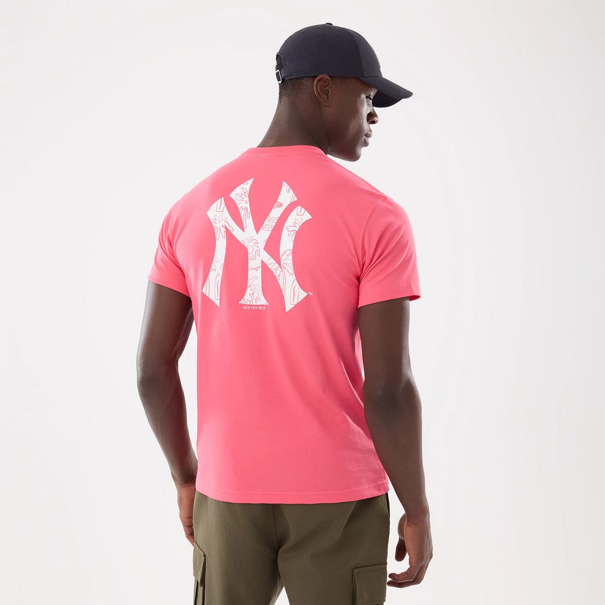 New York Yankees MLB Resort Pink T-Shirt-zelvios