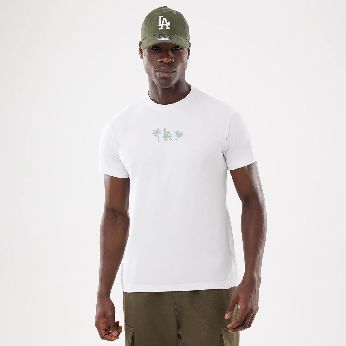 LA Dodgers MLB Resort White T-Shirt-zelvios