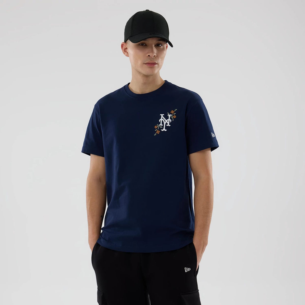 New York Mets MLB Garden Blue T-Shirt-zelvios