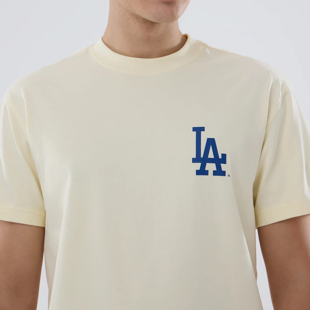 LA Dodgers MLB City Series Cream T-Shirt-zelvios