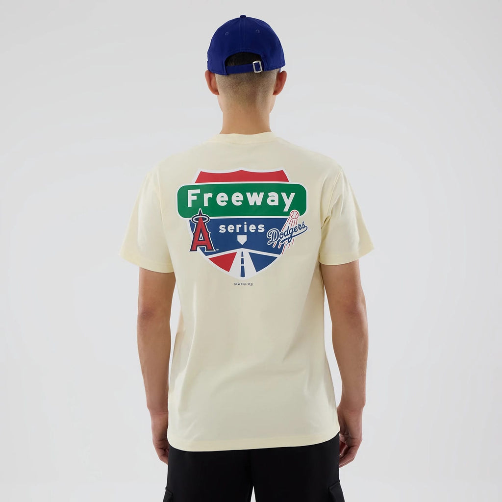 LA Dodgers MLB City Series Cream T-Shirt-zelvios