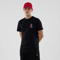 LA Angels MLB City Series Black T-Shirt-zelvios