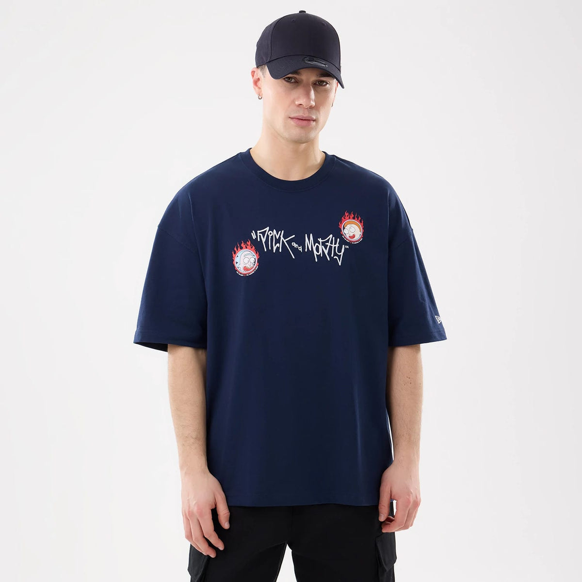 Rick And Morty Blue T-Shirt-zelvios