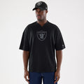 Las Vegas Raiders NFL Raiders Wear Black Mesh Oversized T-Shirt-zelvios