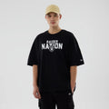 Las Vegas Raiders NFL Rivalry Black Oversized T-Shirt-zelvios
