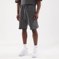 New Era Street Archived Black Oversized Shorts-zelvios
