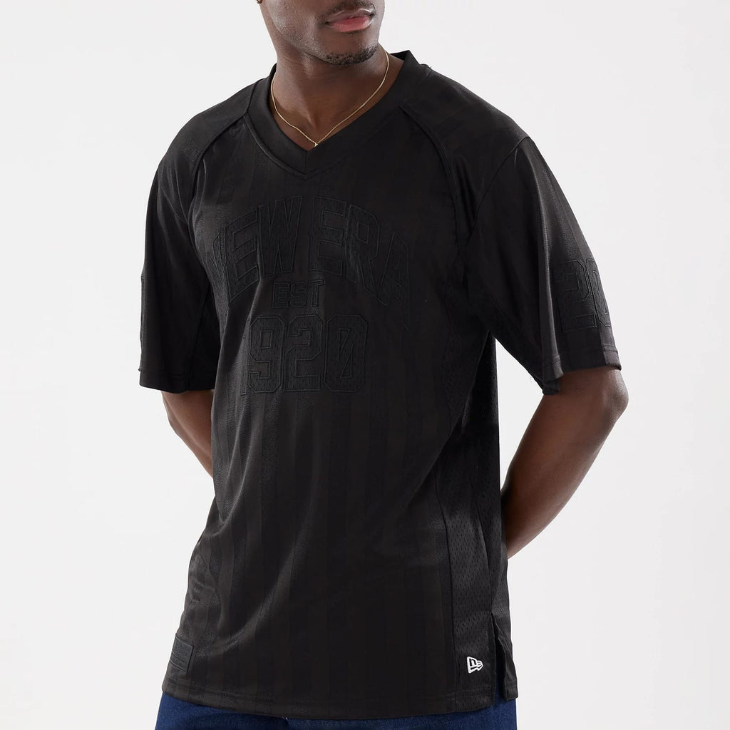 New Era Street Archived Black Mesh Jersey-zelvios