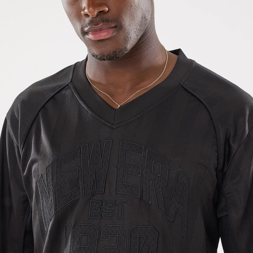 New Era Street Archived Black Mesh Jersey-zelvios