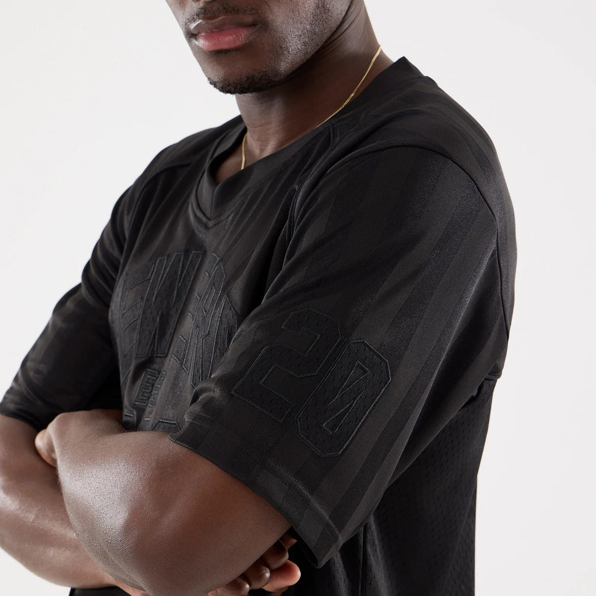 New Era Street Archived Black Mesh Jersey-zelvios