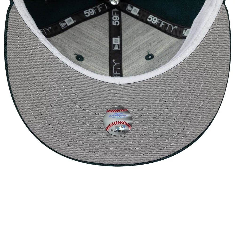 New York Yankees MLB Reserve Dark Green 59FIFTY Fitted Cap-zelvios