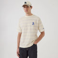 LA Dodgers MLB Border Cream Oversized T-Shirt-zelvios