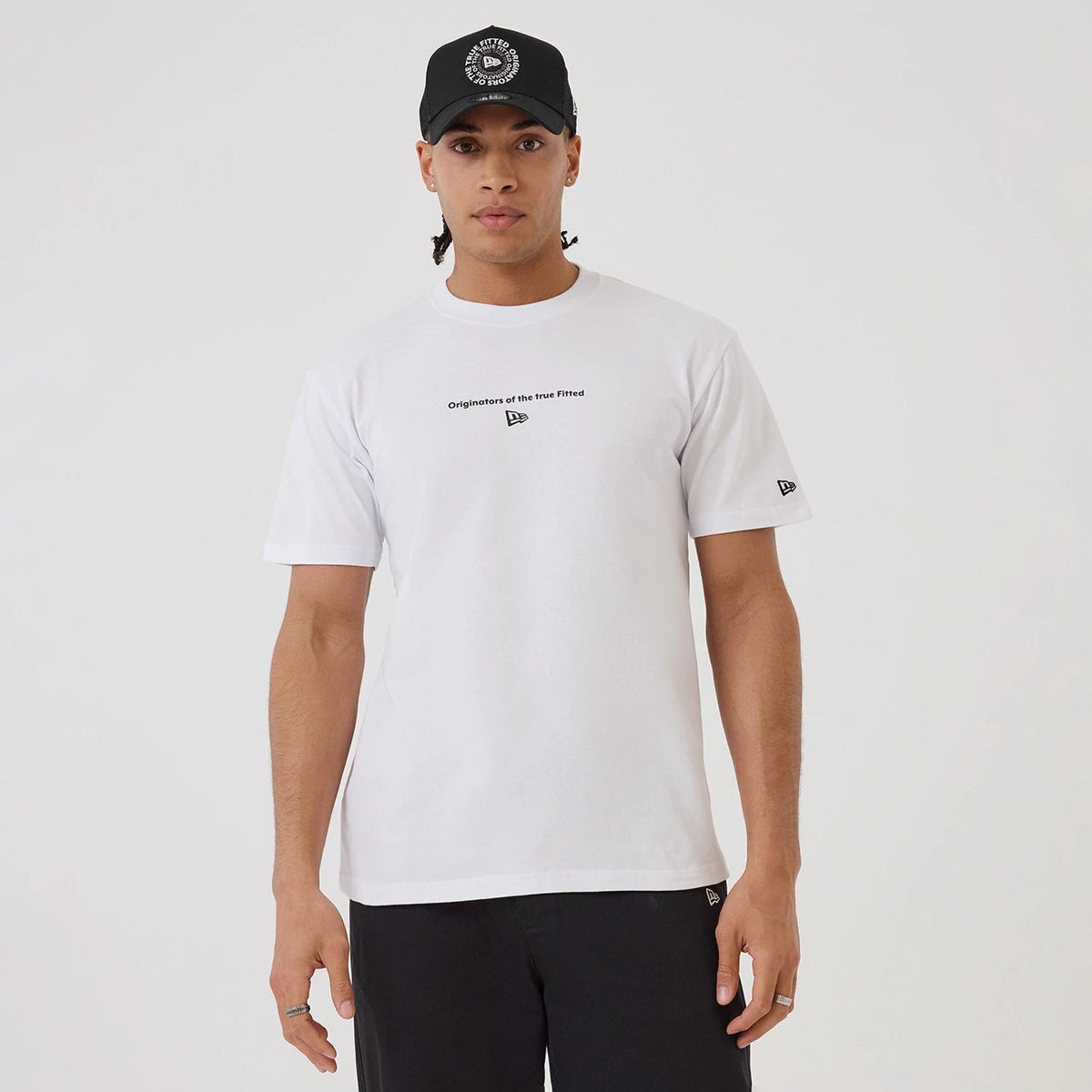 New Era Circle White T-Shirt-zelvios