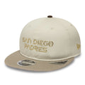 San Diego Padres Hajime Sorayama X MLB Cream Retro Crown 9FIFTY Adjustable Cap-zelvios