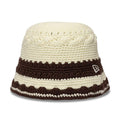 New Era Crochet Border White Explorer Bucket Hat-zelvios
