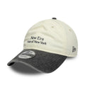 New Era State Of New York White 9TWENTY Adjustable Cap-zelvios