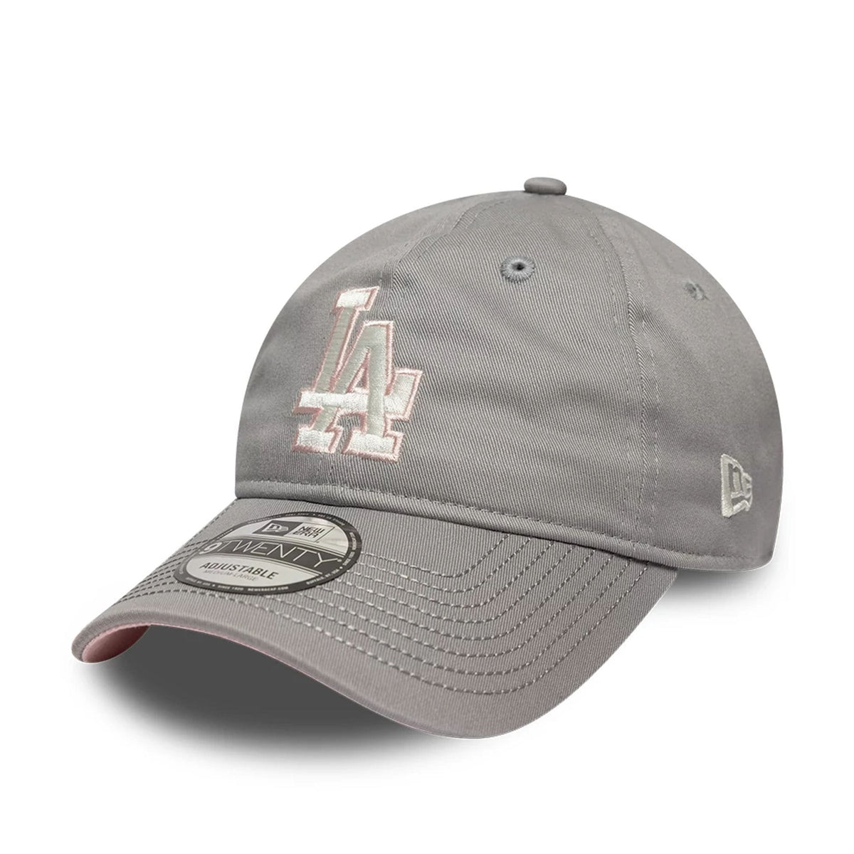 LA Dodgers MLB Sakura Nagashi Grey 9TWENTY Adjustable Cap-zelvios