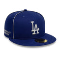 LA Dodgers Hajime Sorayama X MLB Dark Blue 59FIFTY Fitted Cap-zelvios