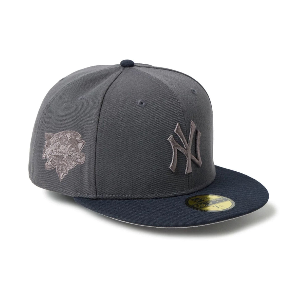 New York Yankees MLB Dark Grey 59FIFTY Fitted Cap-zelvios