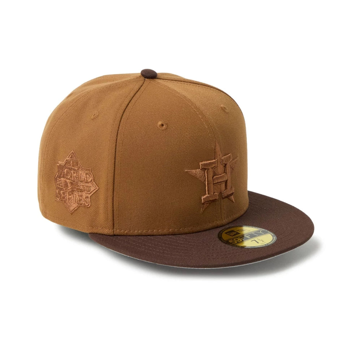 Houston Astros MLB Brown 59FIFTY Fitted Cap-zelvios