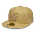 New Era Straw Beige 59FIFTY Fitted Cap-zelvios