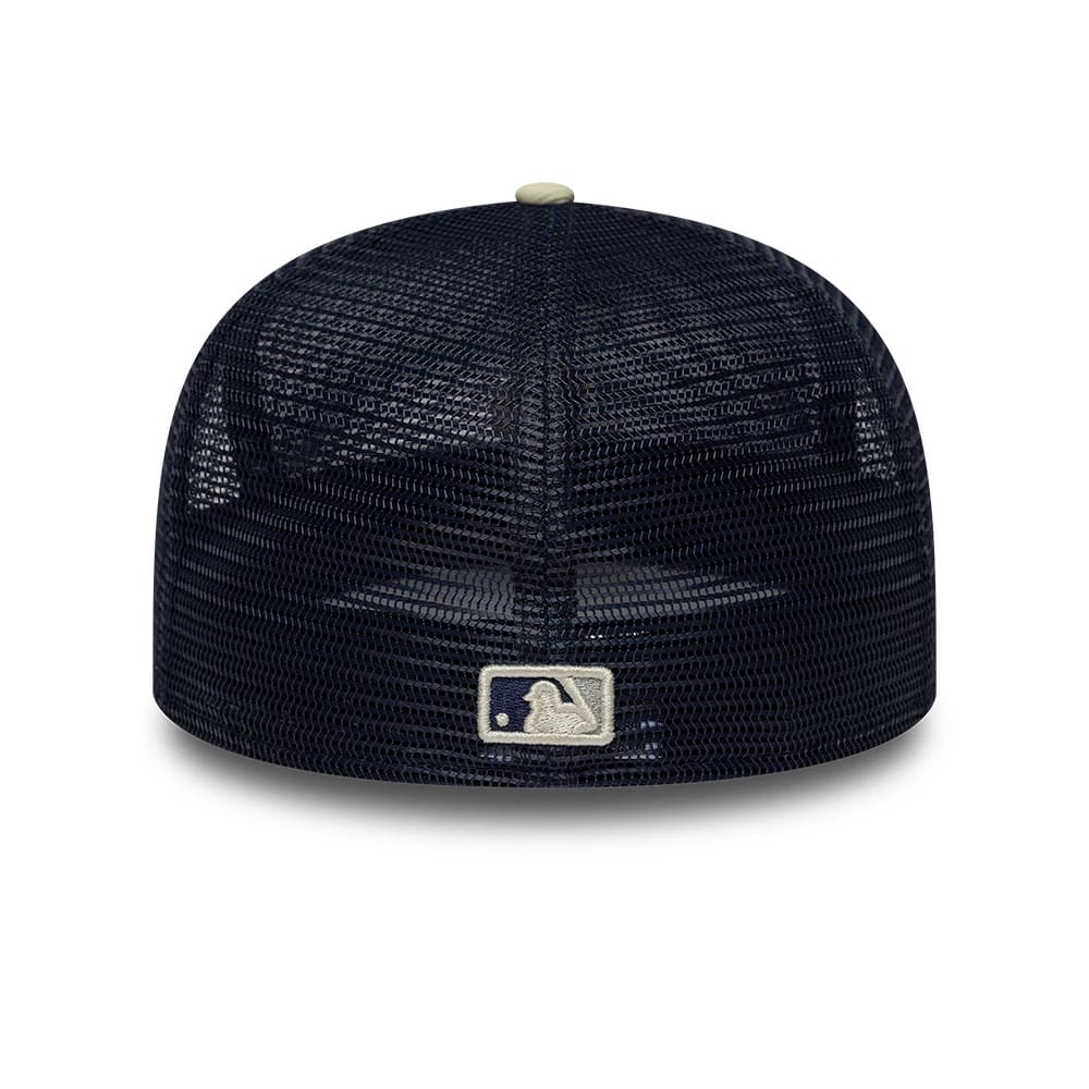 LA Dodgers MLB All Mesh Navy 59FIFTY Fitted Cap-zelvios