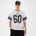 Las Vegas Raiders NFL White Mesh Jersey-zelvios