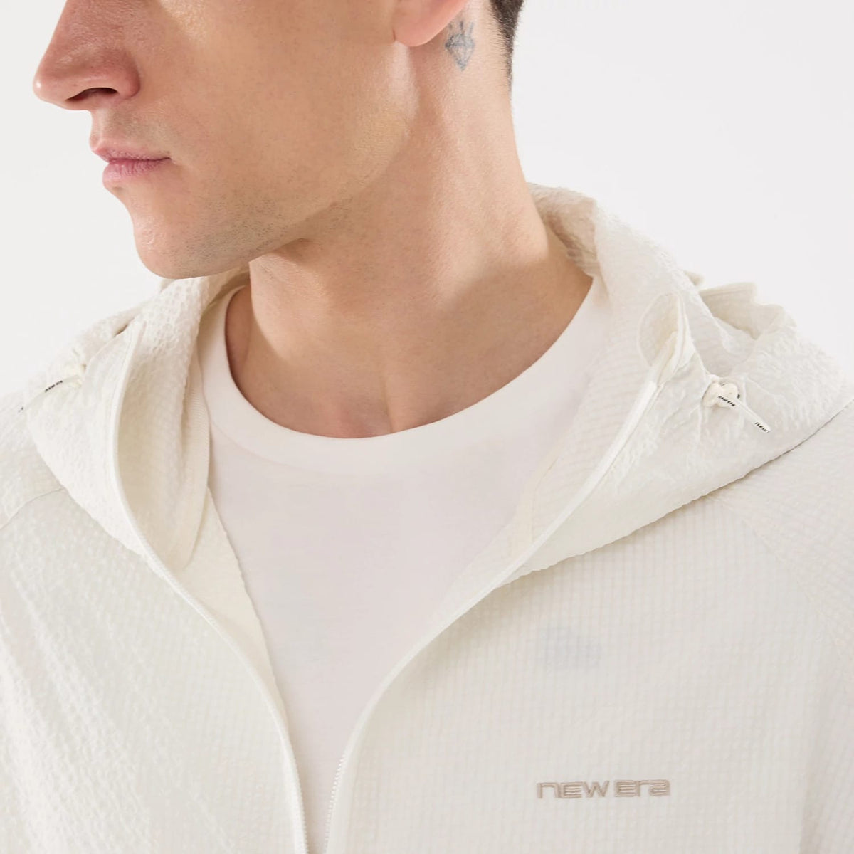 New Era Black Label Open White Jacket-zelvios