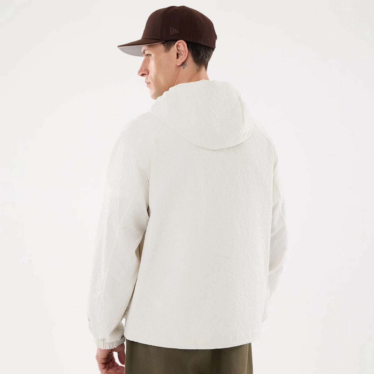 New Era Black Label Open White Jacket-zelvios