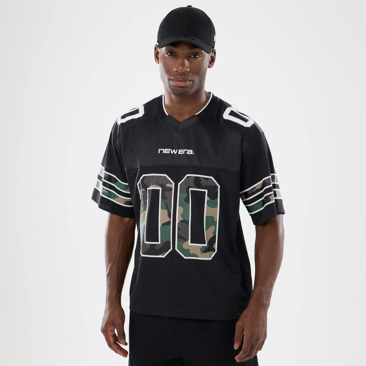 New Era 1920 Black Mesh Jersey-zelvios