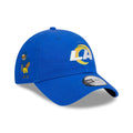 LA Rams NFL X Bad Bunny Bright Blue Casual Classic Adjustable Cap-zelvios