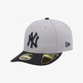 New York Yankees MLB 59FIFTY Day Grey Low Profile 59FIFTY Fitted Cap-zelvios