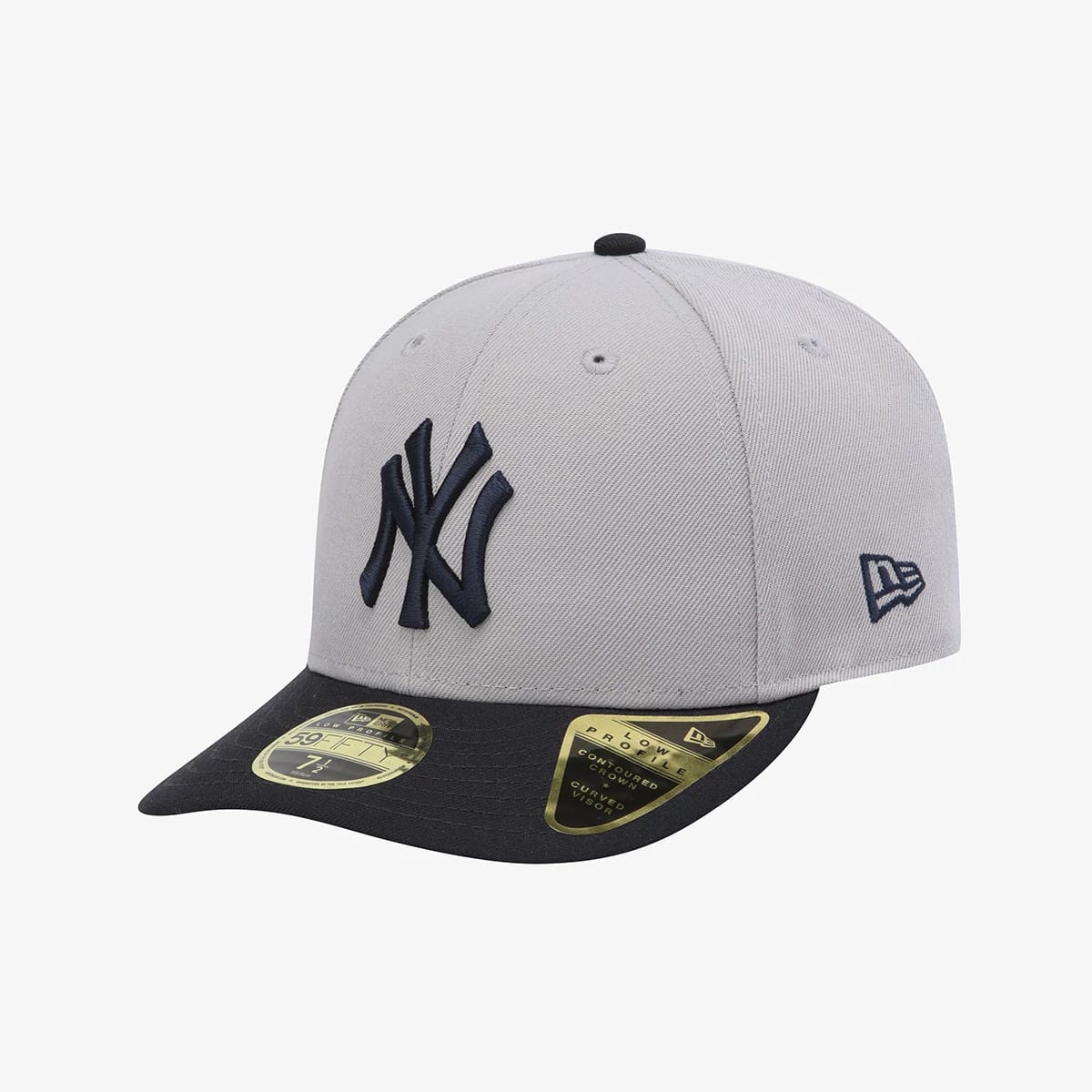 New York Yankees MLB 59FIFTY Day Grey Low Profile 59FIFTY Fitted Cap-zelvios