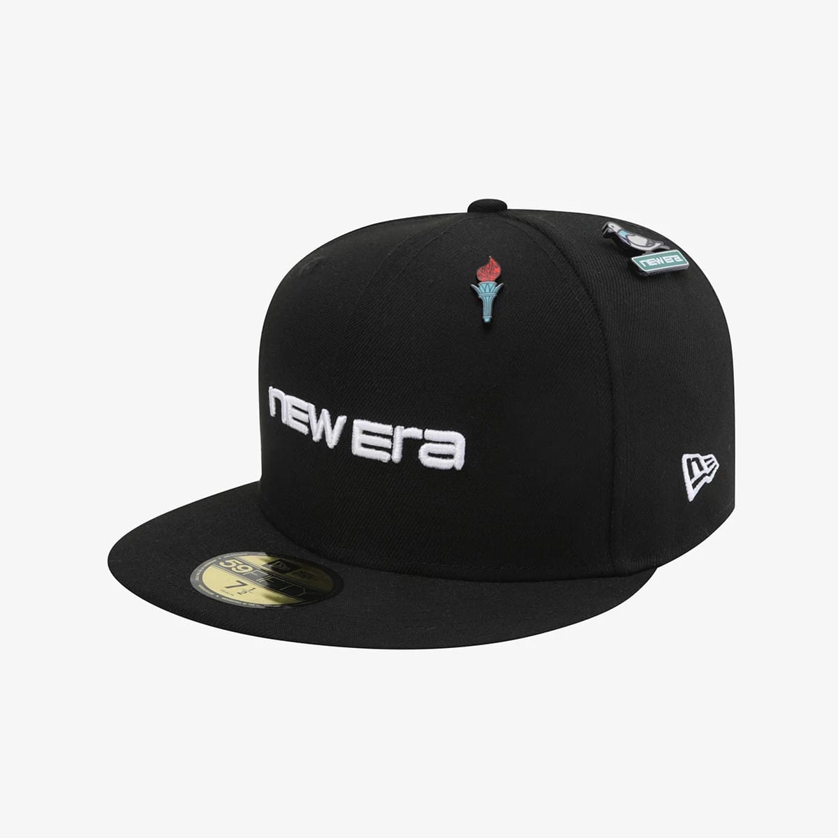 New Era 59FIFTY Day Black 59FIFTY Fitted Cap-zelvios