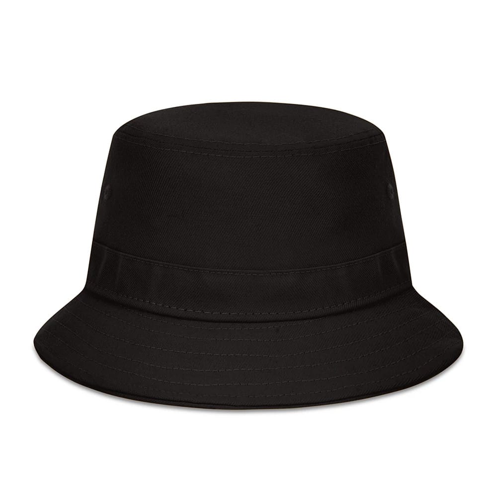 New Era Essential Black Bucket Hat-zelvios